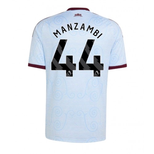 Aston Villa Johan Manzambi #44 Kolmaspaita 2026-27 Lyhythihainen